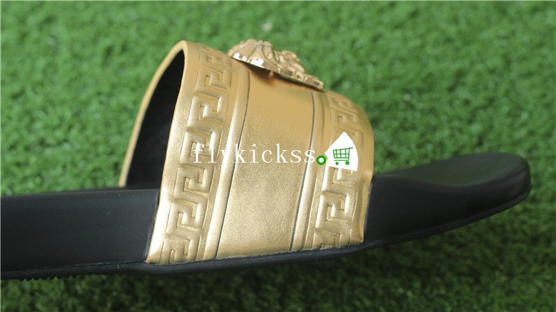 Golden Versace Slipper